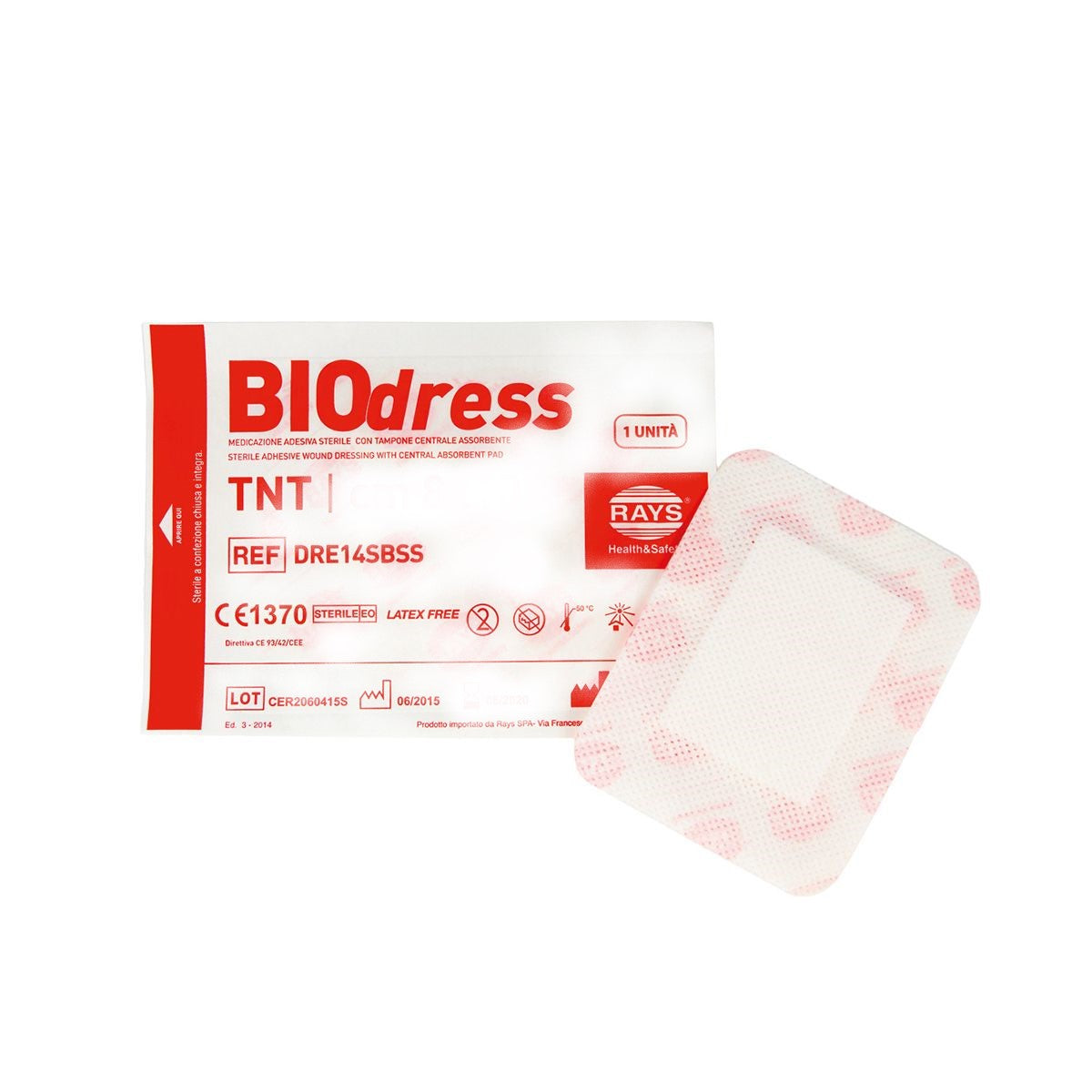 Medicazione adesiva TNT - Biodress - 10x35 conf. 25 pezzi image