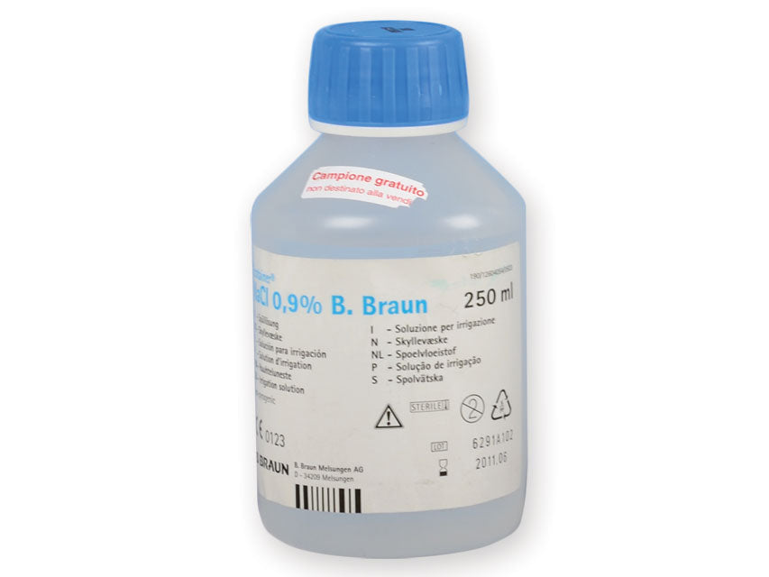 Soluzione Salina Sterile 250 ml - B-BRAUN ECOTAINER image 0