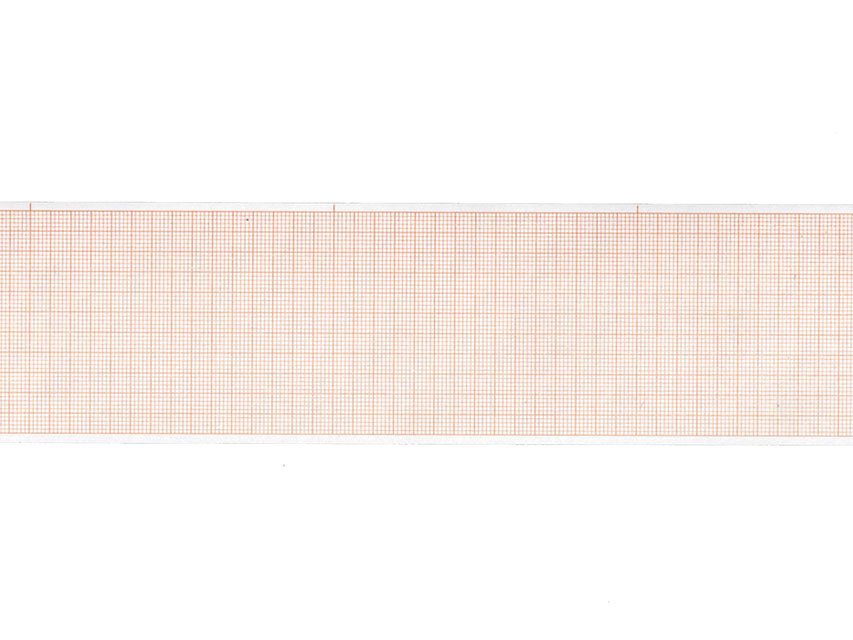 Carta Termica ECG 60mmx30m - griglia arancio image 0