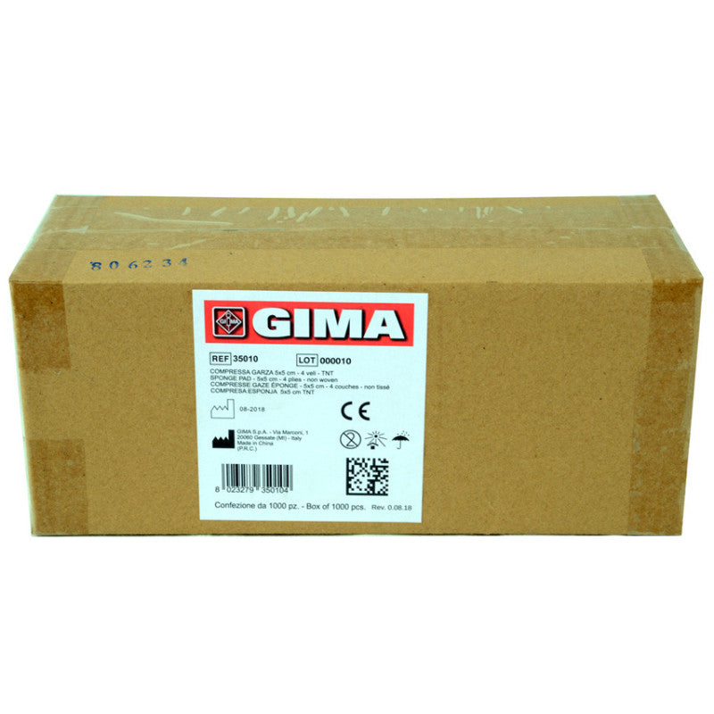 Compresse Garza in TNT Non Sterili - 5x5 cm - 10 pezzi image