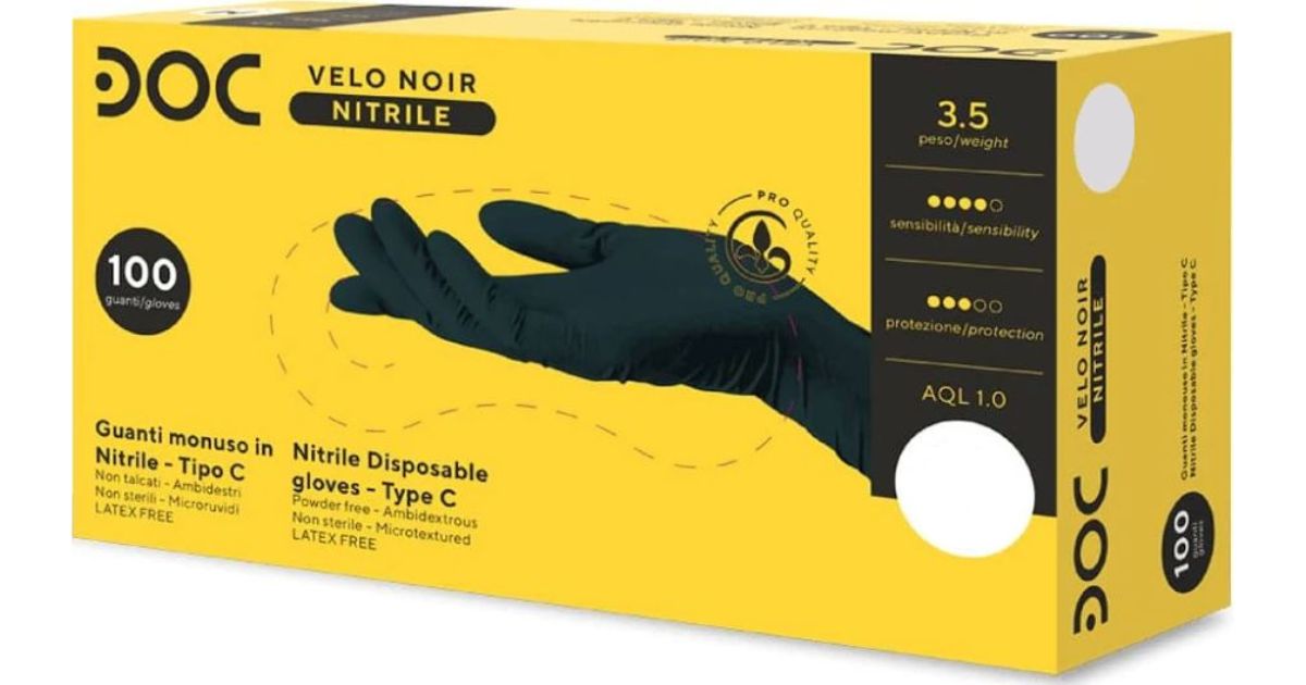Guanti in Nitrile - Velo Noir image 0