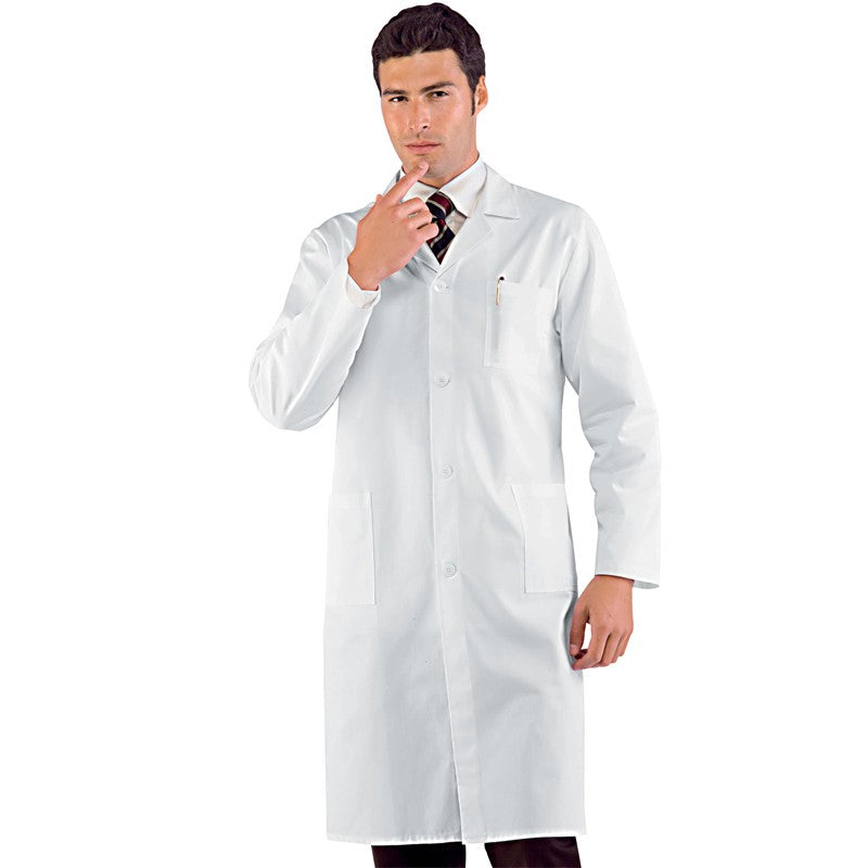 Camice Medico Bianco 100% Cotone image 0