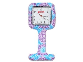 Orologio infermieri viola/azzurro image 0