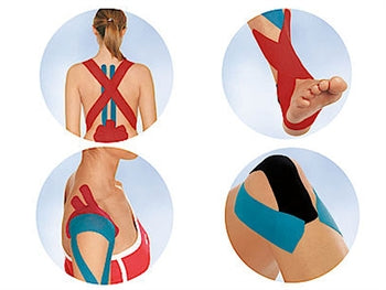 Leukotape K - Tape Neuromuscolare Blu 5m x 5cm image 3