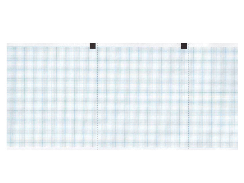 Carta termica ECG 120mmx18m griglia blu image 0