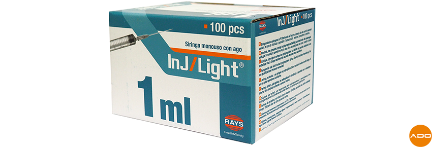 Siringa Monouso con Ago 1ml - 26G image 0
