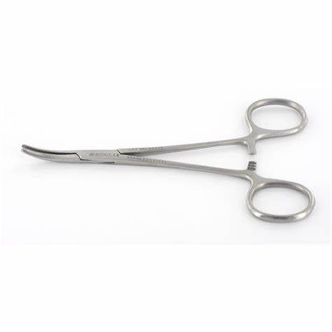 Pinza Mosquito curva 14cm image 0
