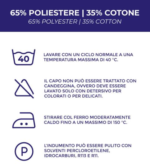 Pantalone Rosa con Elastico - 65% Poliestere 35% Cotone image 2