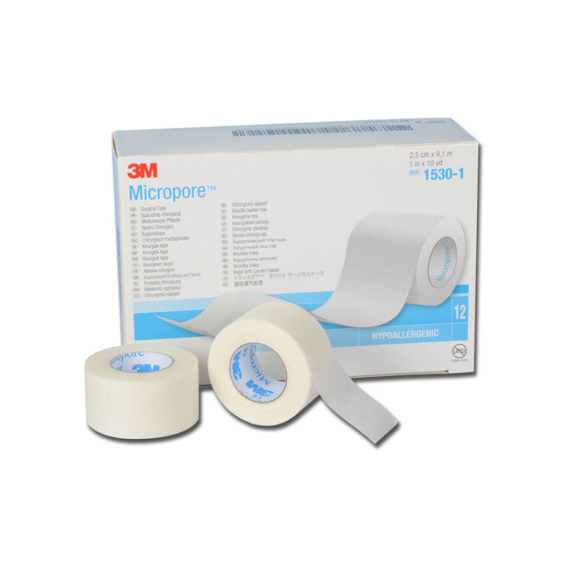 3M Micropore - 2.5 cm x 9.14 m image 0