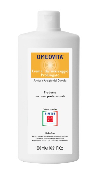 Omeovita crema massaggio Arnica e Artiglio del diavolo 500ml image 0