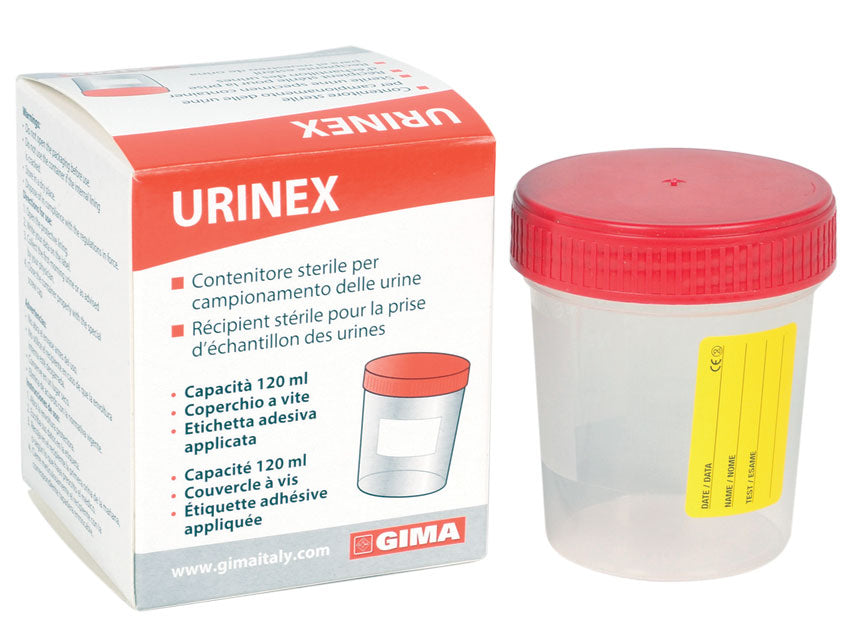 Contenitore urine 120 ml Sterile - scatola singola image 0