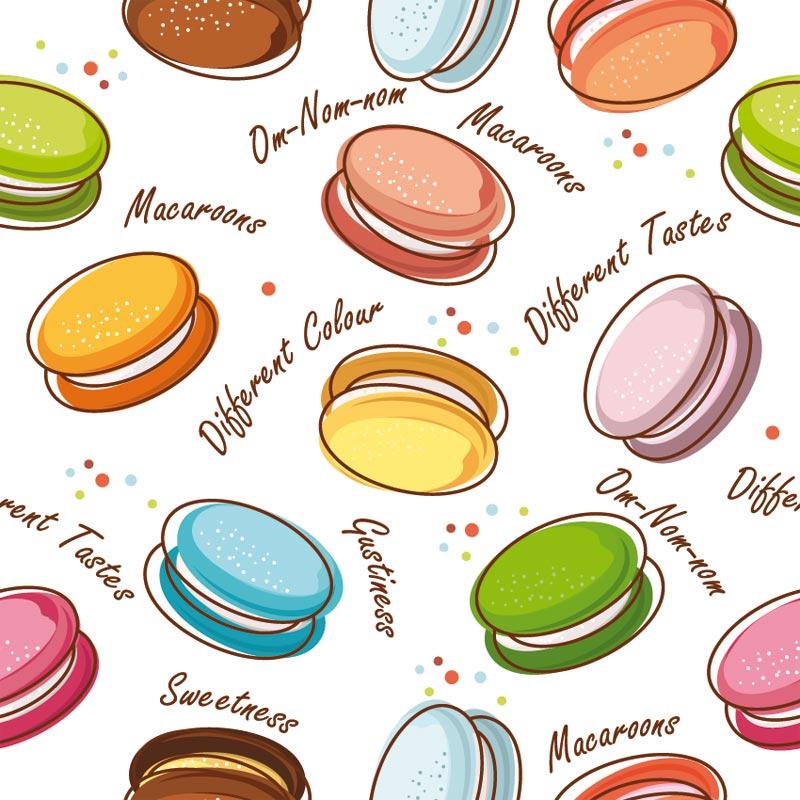 Cappellino chirurgico - fantasia Macarones - M image 0