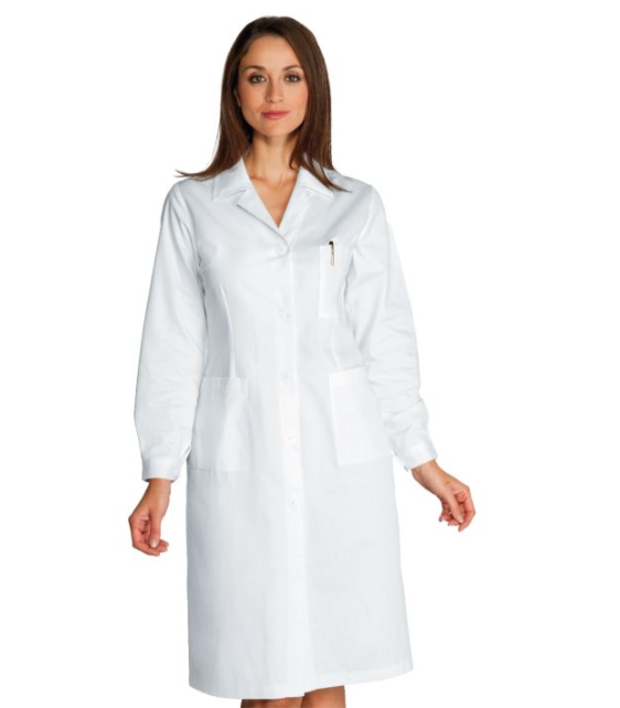 Camice Donna Bianco - 100 % Cotone image 0