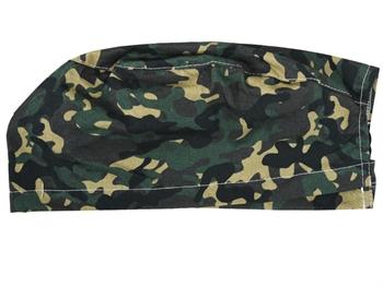 Cappellino chirurgico - fantasia Militare - M image 0