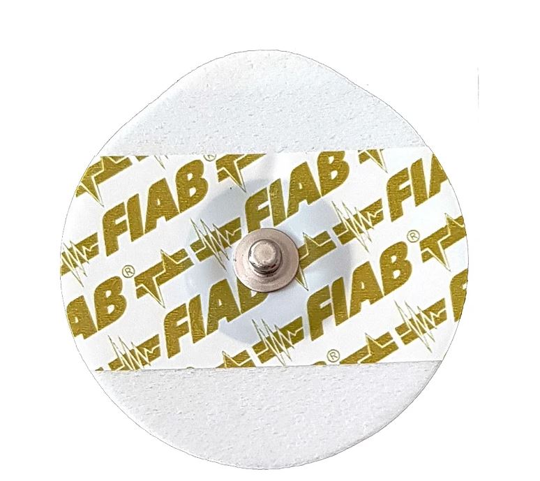 Elettrodi Monouso Fiab F9060 in Foam per ECG - Ovali 50 x 48mm - Conf. 50 pezzi image 0