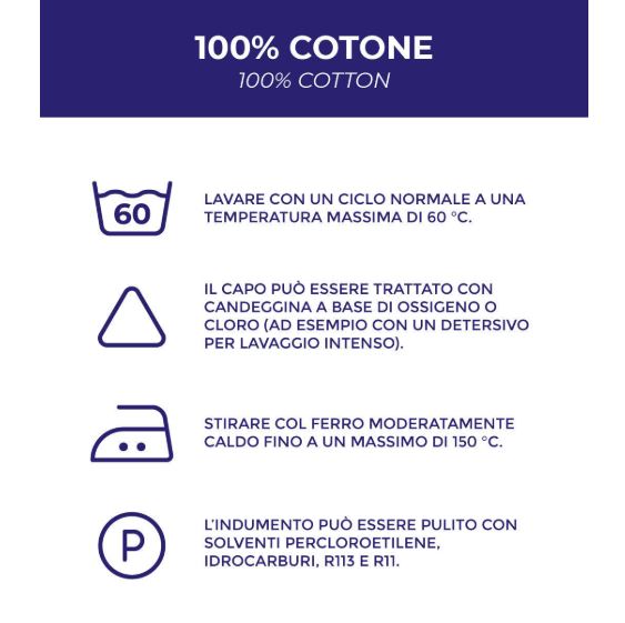 Pantalone Blu con Elastico -100% Cotone image 2