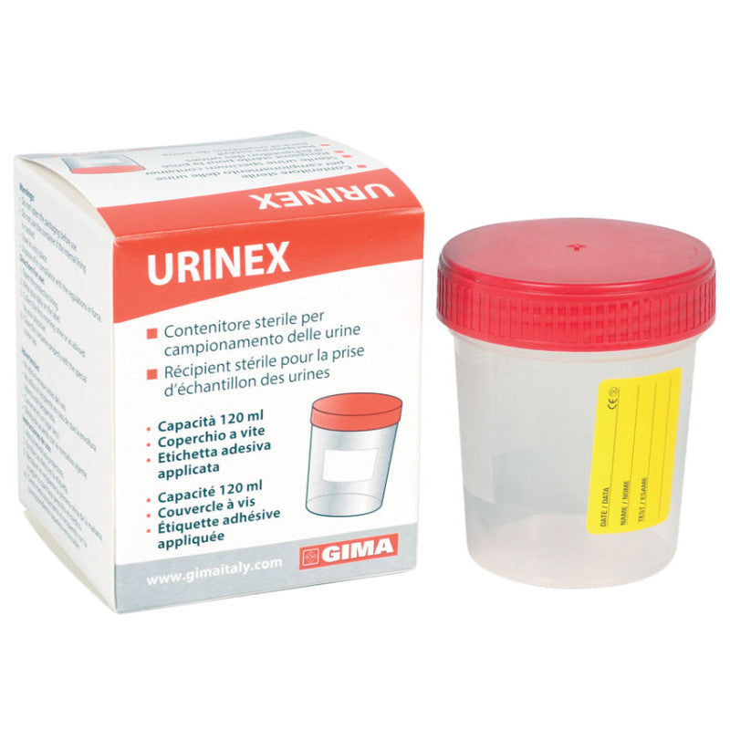 Contenitore Urine 120 ml - Scatola Singola - Sterile Conf. 100 pz. image 0