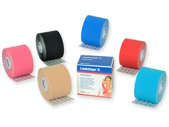 Leukotape K - Tape Neuromuscolare Nero 5m x 5cm image 2