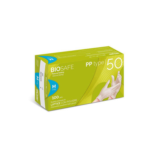 Guanti Biosafe PP Type 50 - Lattice - Con Polvere image 0