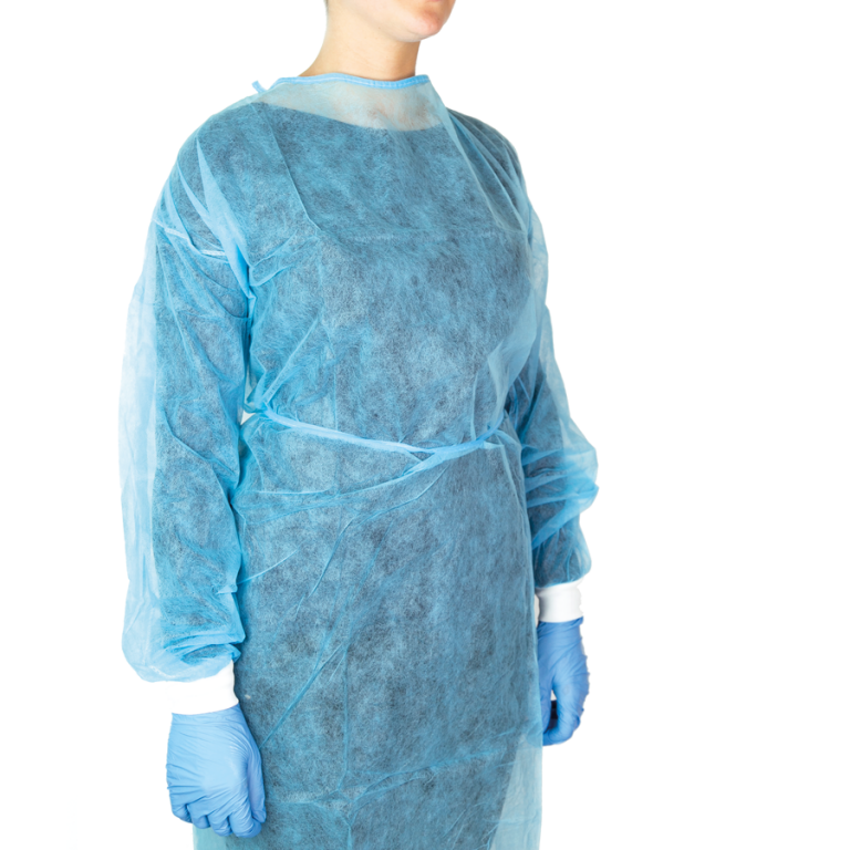 Camice monouso TNT BLU image 0