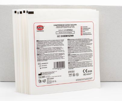 Compresse di Garza Tagliata in Cotone - 1 kg - 10x10 cm image