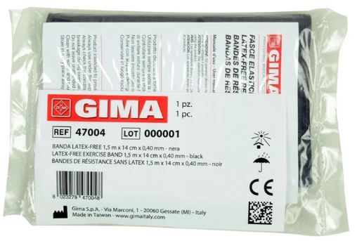 Fascia Elastica di Resistenza Nera 1,5m – Latex Free image 2