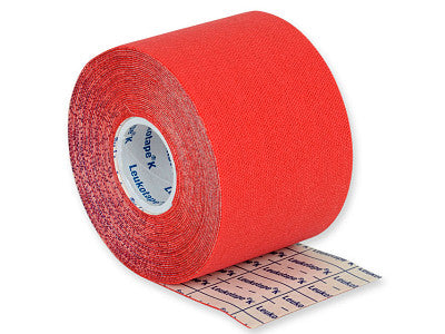Leukotape k - Tape Neuromuscolare Rosso 5m x 5cm image 0