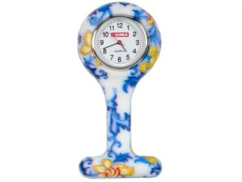 Orologio Infermieri fantasia foglie image 0