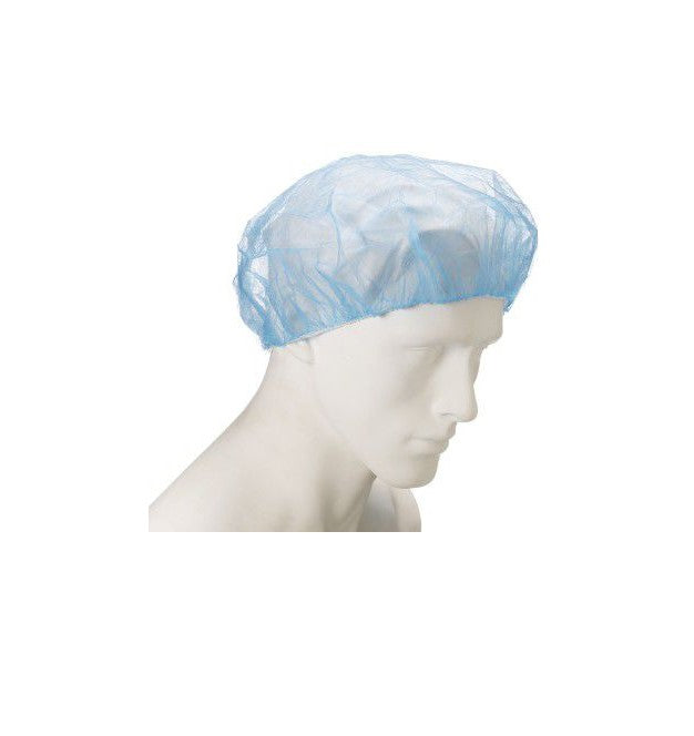 Cuffie Monouso in TNT con Elastico - Blu - Conf.100 pz. image 0